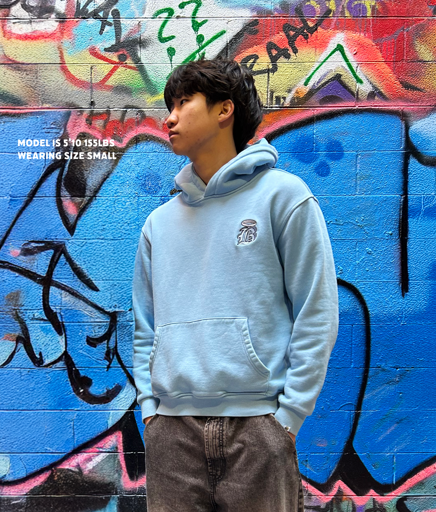 NYC blue hoodie