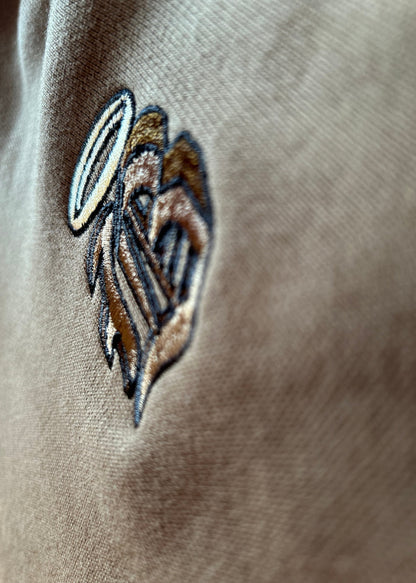 NYC brown hoodie