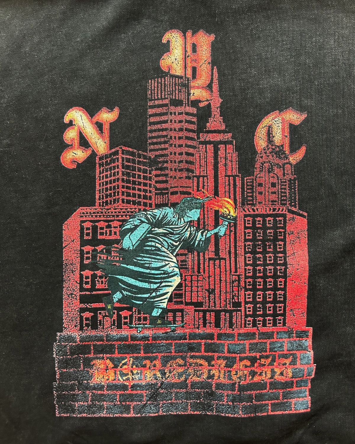 NYC black hoodie