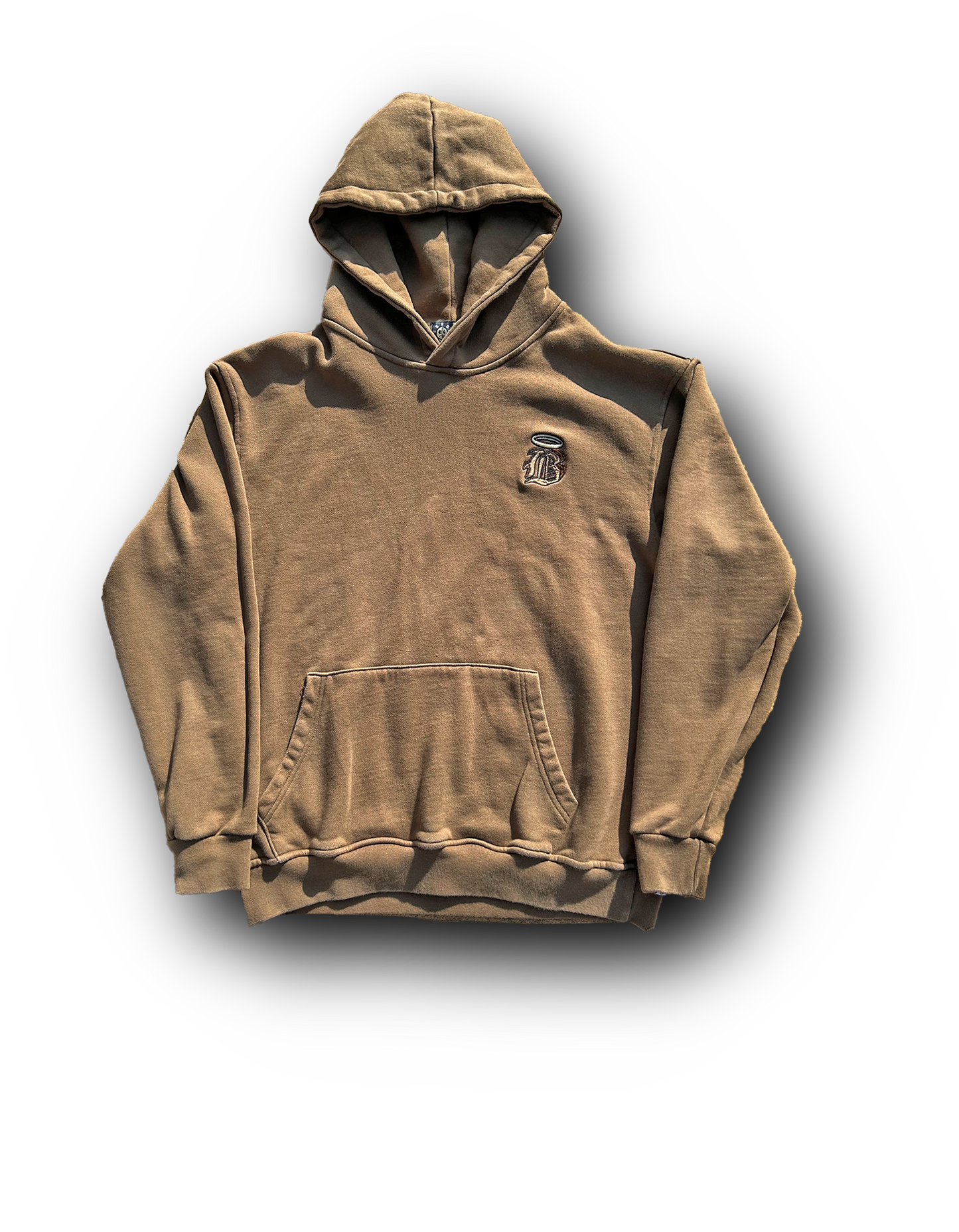 NYC brown hoodie