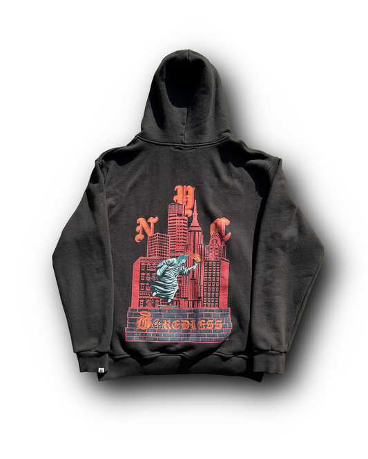 NYC black hoodie